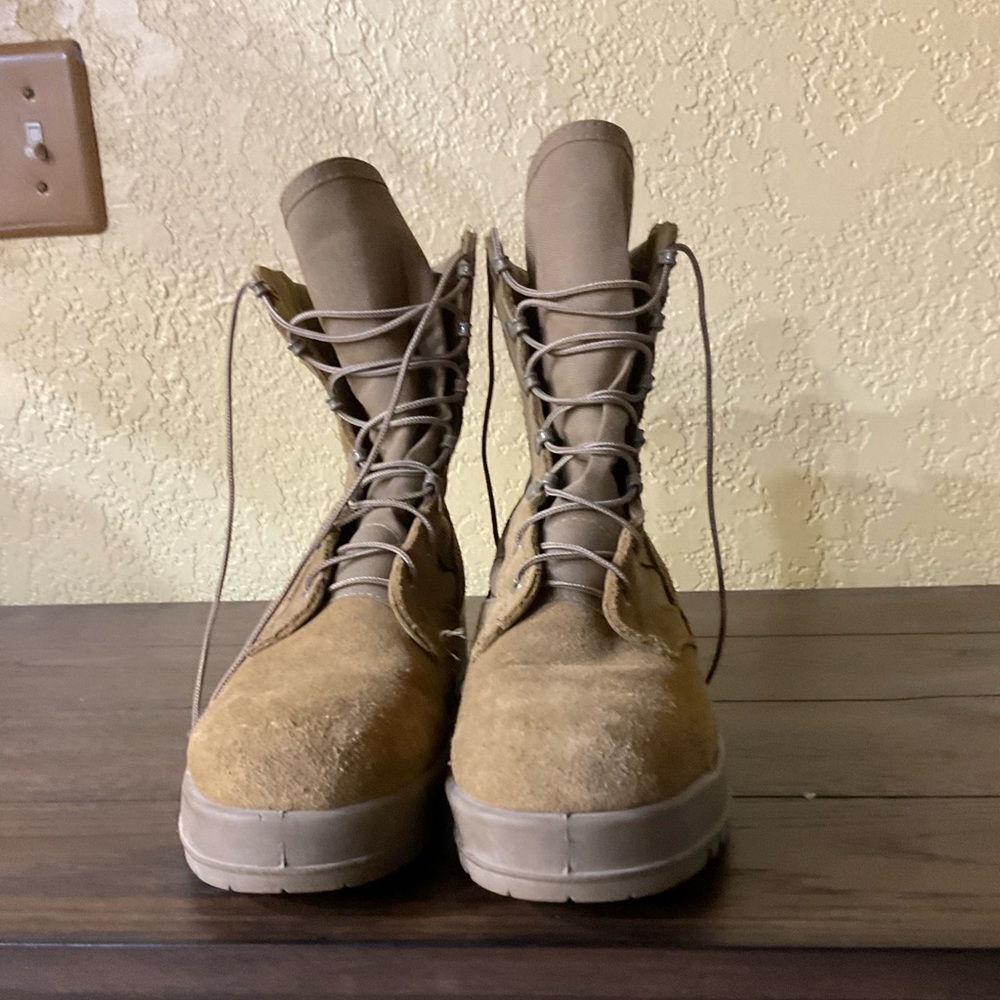Army work boots